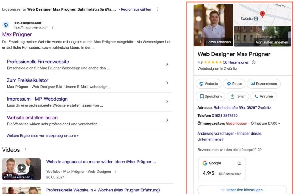 Google My Business optimieren und lokale Sichtbarkeit steigern