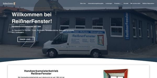 Website Reißner Fenster – Handwerk, Bau & Sanierung, Referenz von Website erstellen lassen – Mehr Kunden & Umsatz | MP-Webdesign